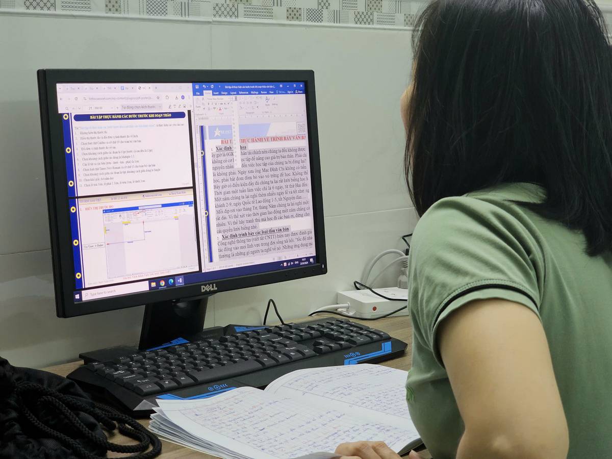 Học kỹ năng soạn thảo văn bản