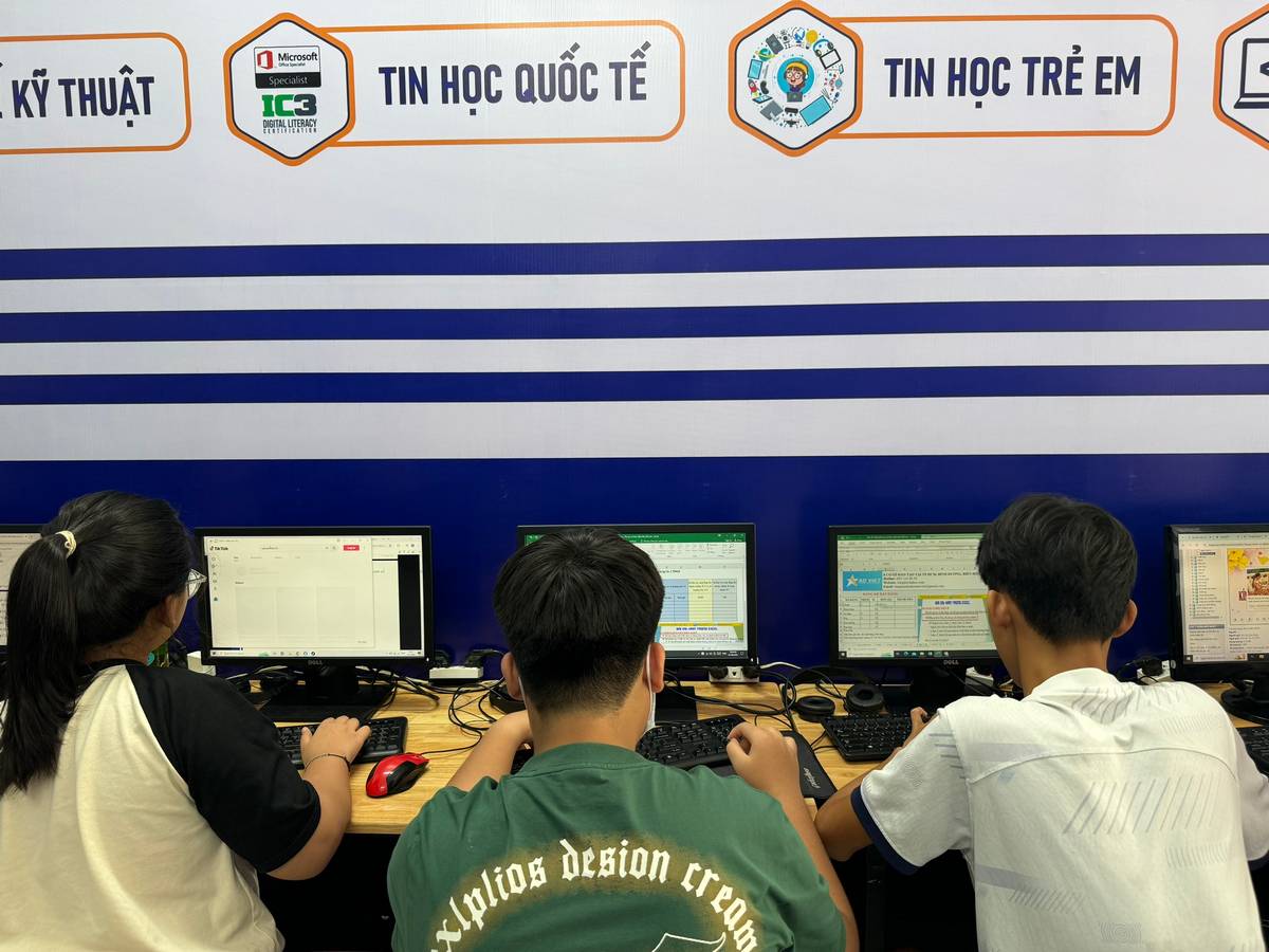 Học tin học văn phòng ở Tân Uyên Bình Dương