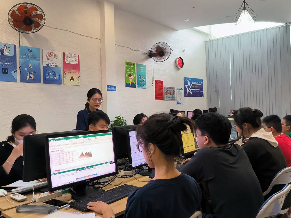 Lớp tin học văn phòng cấp tốc tại Bình Thạnh