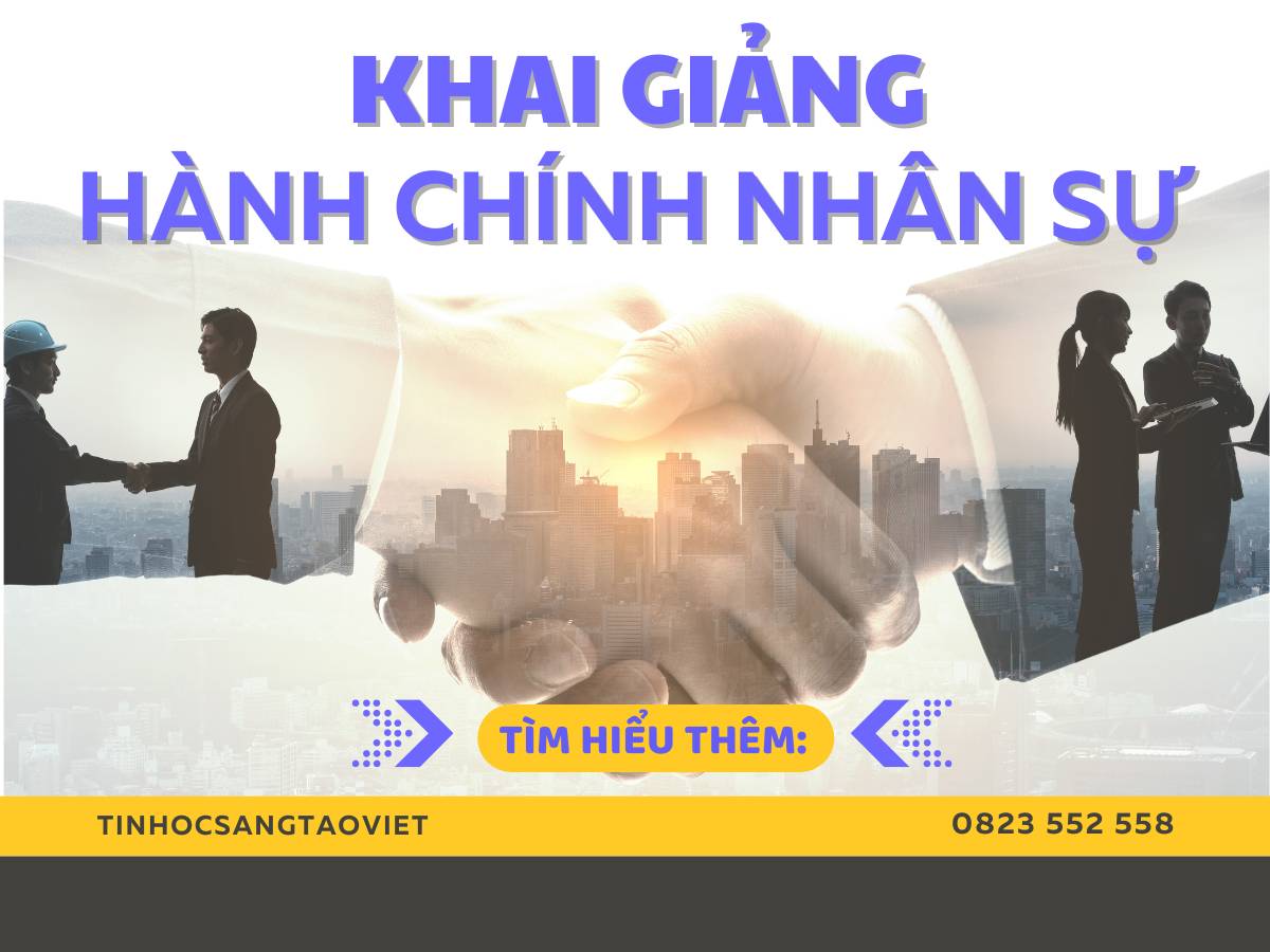 Khai Giảng Khóa Học Hành Chính Nhân Sự