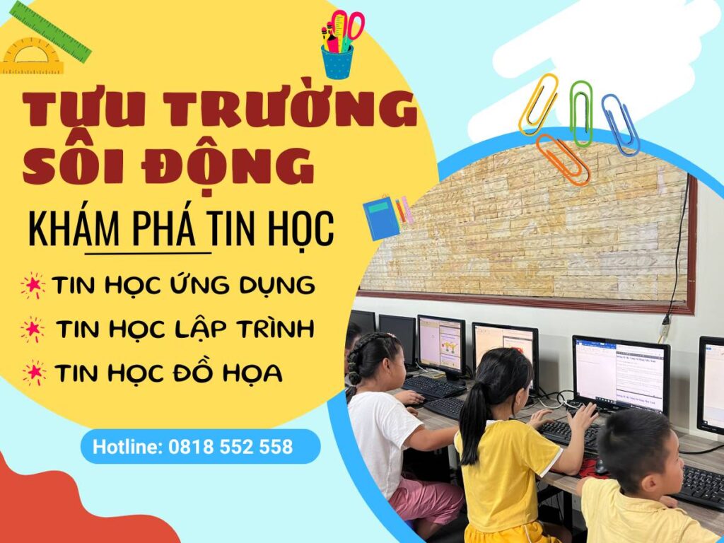 Lịch khai giảng tin học trẻ em