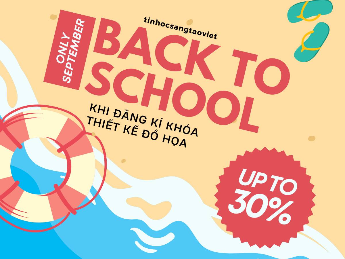 Ưu đãi đặc biệt lên đến 30% các khóa học